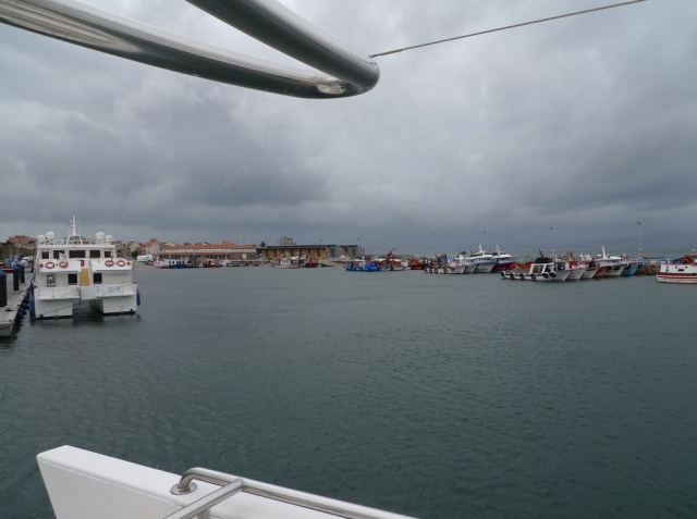 Saliendo del puerto